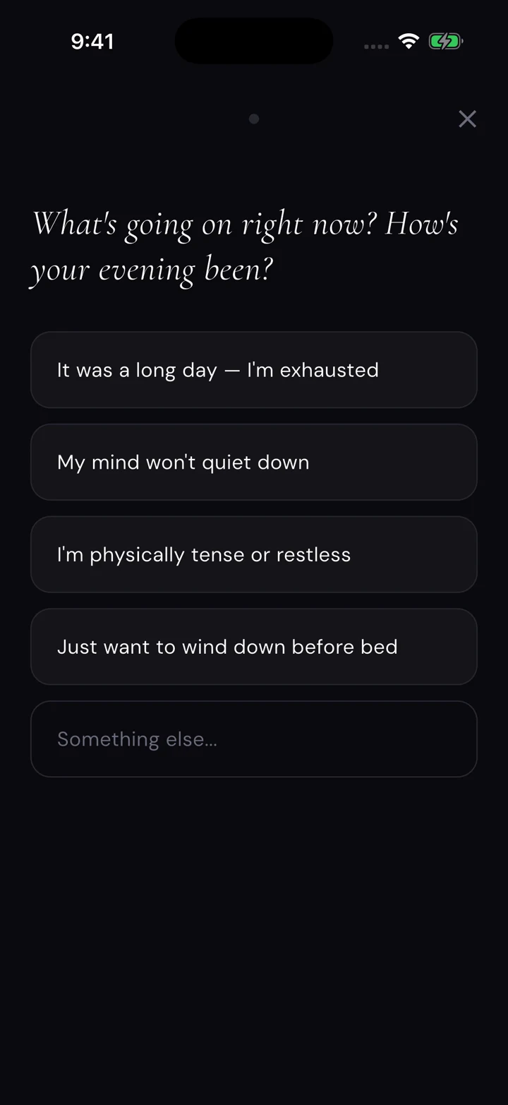Shunyah asks what’s going on and offers tappable answers